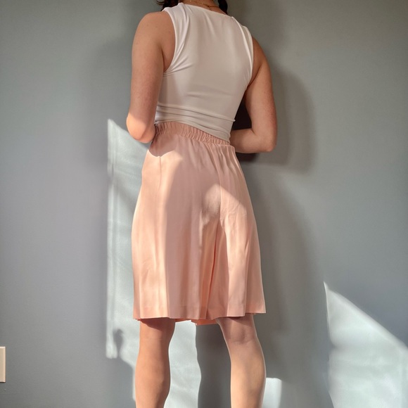 Vintage 80s Pink Shorts, 1980s Bermuda Shorts - Picture 7 of 9